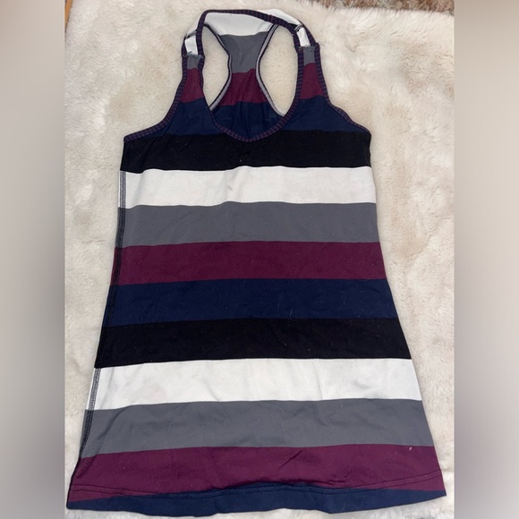 Lululemon Striped Color Block Racerback Tank 🌵 - Picture 1 of 7